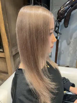 ミディアム カラー 小笠原 悠斗のヘアスタイル