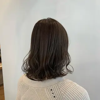 ミディアム カラー まろやかカラー🤎 みなとまほのヘアスタイル
