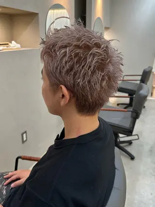 ショート カラー メンズ 木下 健心のヘアスタイル