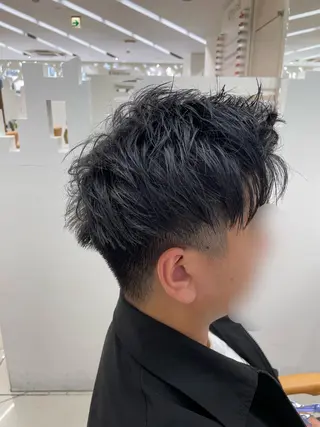 ショート カラー メンズ 【当日予約OK】 メンズカット かなのヘアスタイル