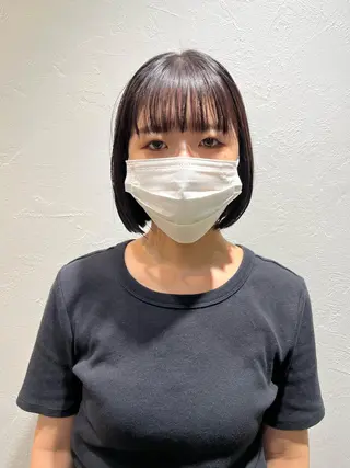 ショート カラー パーマ ヘアアレンジ メンズ pu+on. nailworks所属・fuyumi / ニュアンスネイルのネイルデザイン