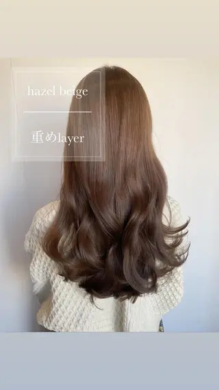 ロング カラー ヘアアレンジ topstylist 芳賀みなみのヘアスタイル