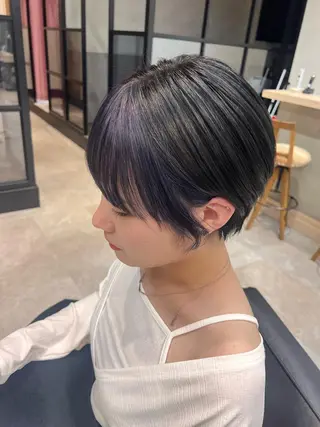 ショート ブリーチ/髪質改善 shiinaのヘアスタイル
