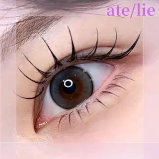 マツエク・マツパ ate/lie アテリアのマツエク・マツパデザイン