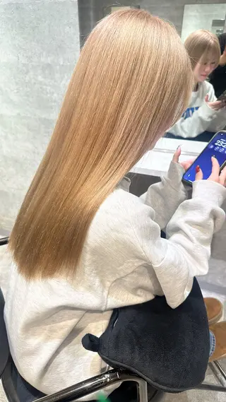 ロング _White難波店所属・武元裕聖/ モデル募集中のヘアスタイル