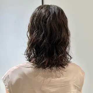 ミディアム パーマ メンズカット /パーマ🍀田畑玖音のヘアスタイル