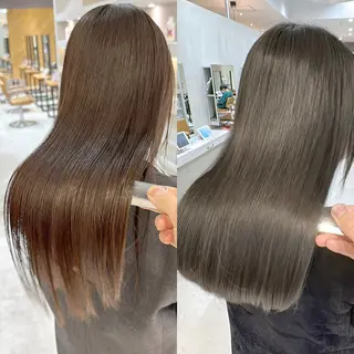 セミロング SALOWIN神戸三宮店所属・西口 源一のヘアスタイル