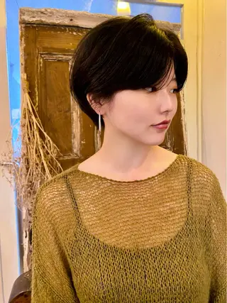 ショート sea's所属・ヒラカホ/矢場町/ ブリーチ/似合わせのヘアスタイル