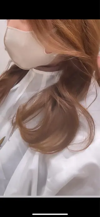 セミロング くびれショート/パー マ/🐬永井瑠栞🐬のヘアスタイル