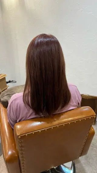 カラー カット無料｜レイヤー カット｜韓国モテへアのヘアスタイル