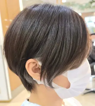 ショート カラー 井澗 修二のヘアスタイル