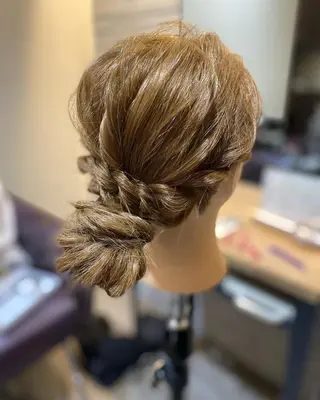 セミロング 加藤 実穂のヘアスタイル