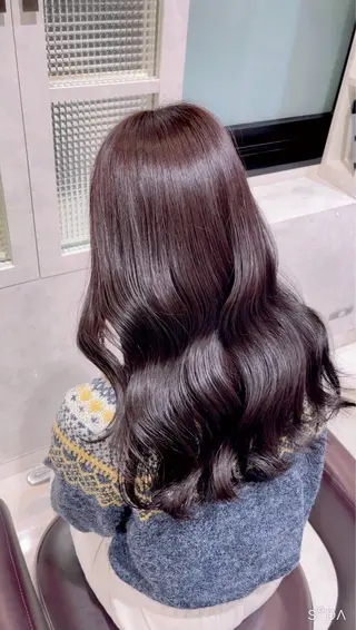 ロング カラー mana/髪質改善/ ヘアセット/パーマのヘアスタイル