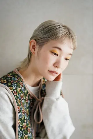 ショート ダブルカラー/韓国 ヘア/さわのあかねのヘアスタイル