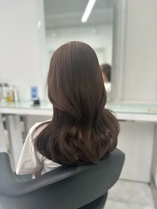 カラー La fith hair　pur茶屋町店所属・momoka/茶屋町 /艶髪カラーのヘアスタイル