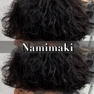ショート パーマ メンズ 🖤Ayumi🖤 メンズ特化❤️‍🔥のヘアスタイル