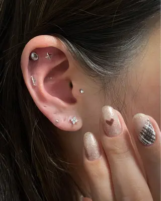 ネイル &.nail/ ニュアンス/持込み可のネイルデザイン