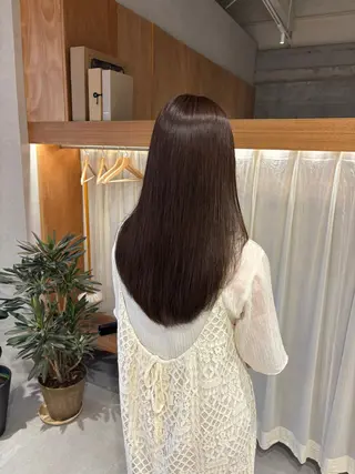 ロング カラー 土屋 愛海のヘアスタイル