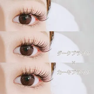 マツエク・マツパ KNACK eye lash RISAのマツエク・マツパデザイン