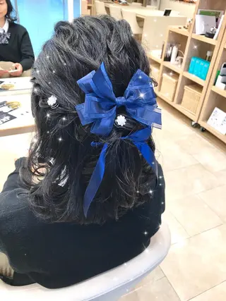 ミディアム ヘアアレンジ 高橋恵🌈生え癖改善 ウルフ/レイヤーのヘアスタイル