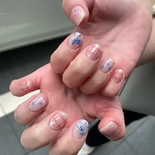 メンズ ネイル akari✨ 韓国風、メンズネイルのネイルデザイン