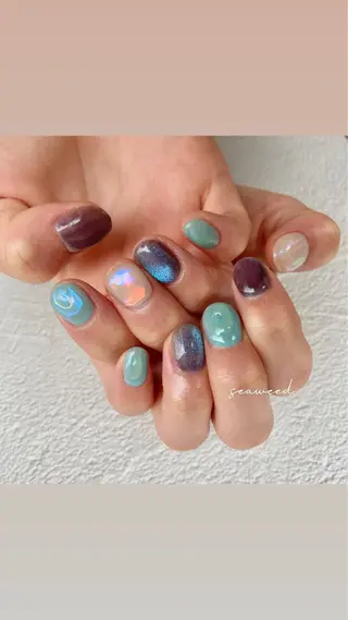 ネイル seaweed nailのネイルデザイン
