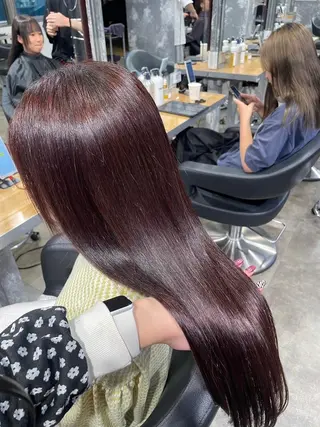 カラー トレンド暖色🍑カジ ュアルヘアjunyaのヘアスタイル