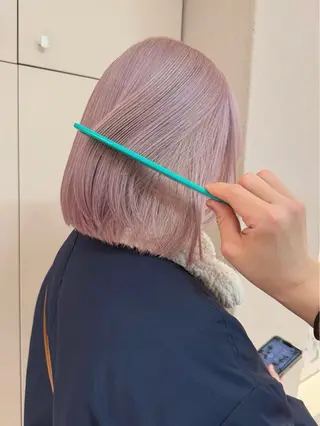 ショート カラー Toiro所属・近澤瑠以✂︎髪質改善 /艶カラー/中目黒のヘアスタイル