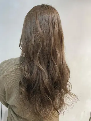 ロング カラー M IIのヘアスタイル