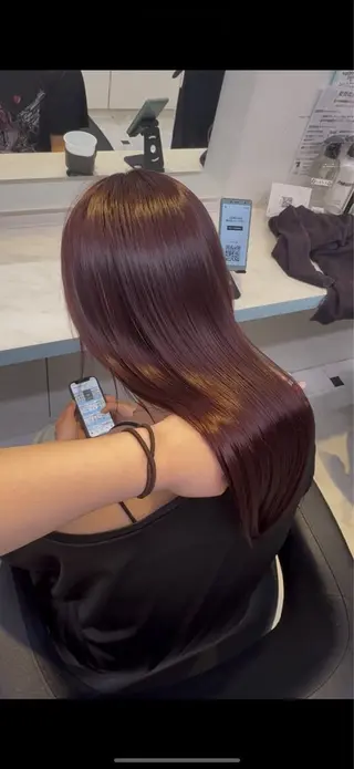 カラー NANA🥀韓国ヘア /レイヤー/暖色🥀のヘアスタイル