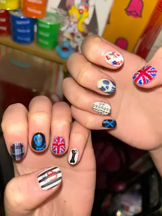 ネイル 福の爪 🍒福山千晴のネイルデザイン