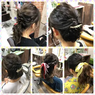ヘアアレンジ みやもと☆ まなみのヘアスタイル