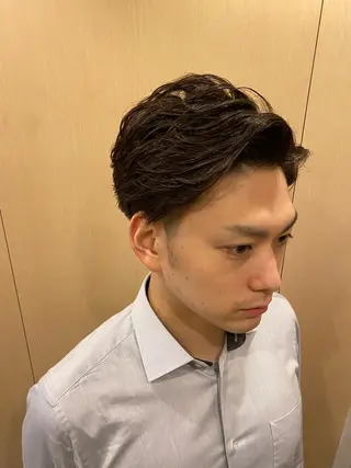 ミディアム 齋藤 大晟のヘアスタイル