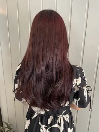 ロング カラー Rena/大名/ レイヤー/暖色🎀のヘアスタイル