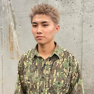 ショート カラー メンズ men's 特化 ✨ソウタのヘアスタイル