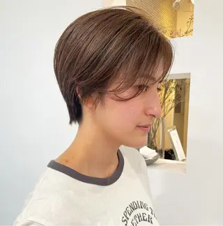 ショート カラー 髪質改善ストレート✨ パーマヘア✨YUKIのヘアスタイル