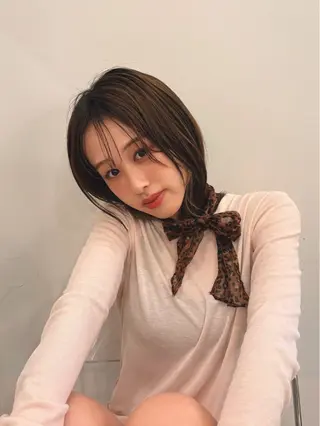 カラー SAN所属・cut無料/レイヤー momoha🐰🪡のヘアスタイル