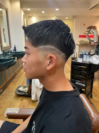 ショート メンズ THEGIFT BARBERSHOP所属・北原 右恭のヘアスタイル