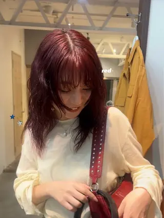 セミロング カラー 暖色カラー/レイヤー 🌙 オノユリカのヘアスタイル