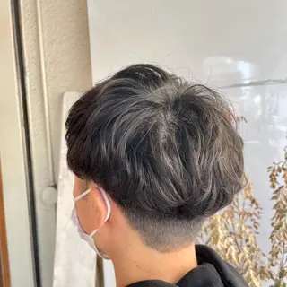 ショート パーマ サトウ コウキ  メンズのヘアスタイル
