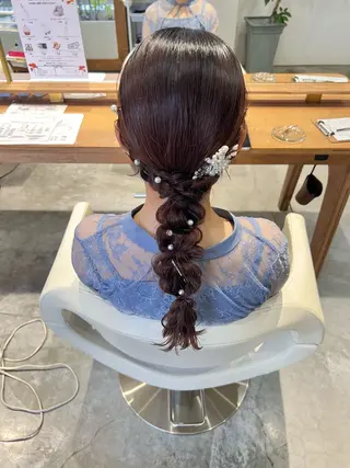 ヘアアレンジ フラム所属・WATANABE MISAKIのヘアスタイル