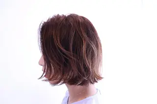 ショート カラー パーマ 坪内 麻里子のヘアスタイル