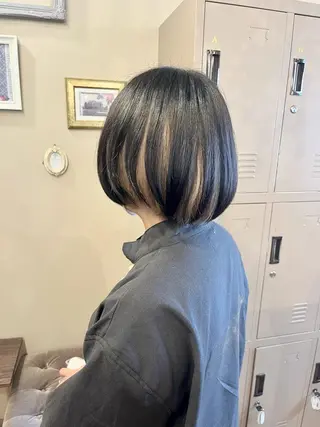 ショート カラー S.BLOOM 川崎 翔哉のヘアスタイル