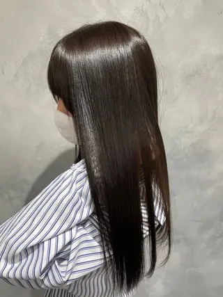ロング 飯田 祥哉のヘアスタイル