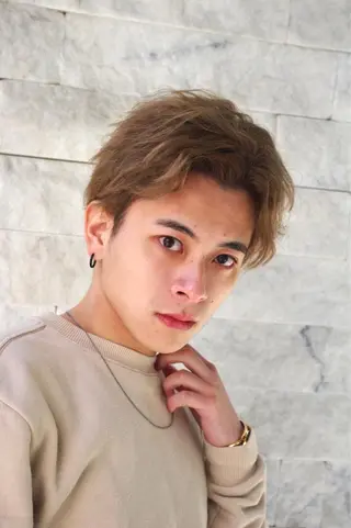 メンズ 岡 啓輔のヘアスタイル