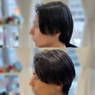 メンズ 曲がる縮毛矯正 川島爽楽のヘアスタイル