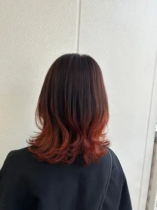 カラー 頭身浴スパ/艶カラー /森下🌿matsuのヘアスタイル