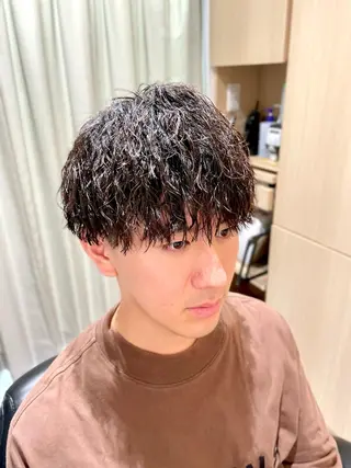 パーマ メンズ 銀座メンズカット/ 銀座メンズパーマ/のヘアスタイル