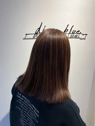 ミディアム diar湘南台所属・スガワラ　メグミ/ 湘南台/カットモデルのヘアスタイル