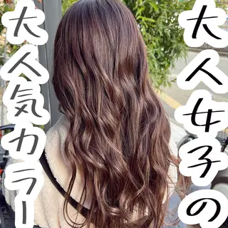 ロング カラー 小嶋 秀明/ 本物の髪質改善⭐️のヘアスタイル